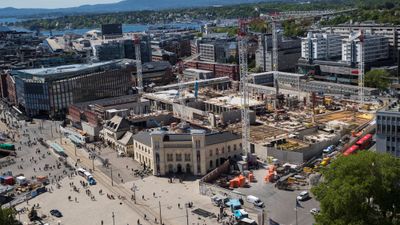Statsbygg bygger nytt nasjonalmuseum på Vestbanen i Oslo. 