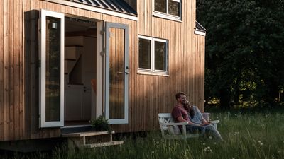 Norske mikrohus, hus på hjul, bokonsept, compact living, trehus