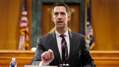 Den republikanske senatoren Tom Cotton.