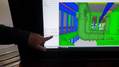 Bim sintef digital tvillng robot skanning droner sanntid live