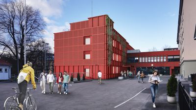  Rehabilitering Undervisningsbygg Sofienberg skole integrerte solceller ombruk grrenstock multiconsult