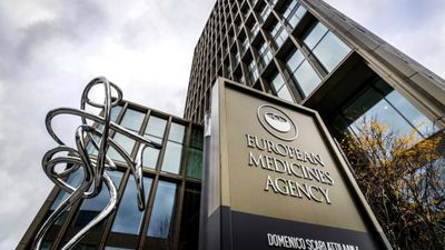 Fasaden til EMAs hovedkontor i Amsterdam i Nederland.