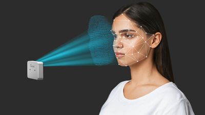Illustrasjonsbilde av Intels nye ansiktsgjenkjenningsløsning.