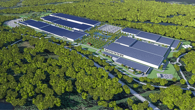Morrow Batteries "gigafabrikk" i Arendal vil trenge 315 megawatt når den står ferdig. Produksjonen er ventet å begynne i slutten av 2024.