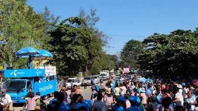 Telenor er i ferd med å selge virksomheten sin i Myanmar. Illustrasjonsbildet er tatt ved en annen anledning.