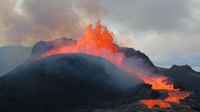 Vulkanutbrudd på Island, 2021