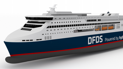 Den danske skipsdesigneren Knud E. Hansen står bak utforming av den nye DFDS-fergen Europe Seaways, som skal seile uten utslipp mellom Danmark og Norge fra 2027.