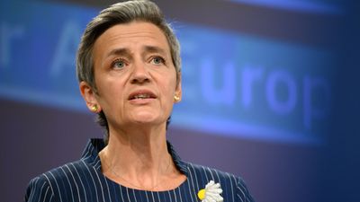 Margrethe Vestager i EU-kommisjonen. 