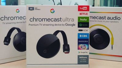 Ulike Chromecast-produkter