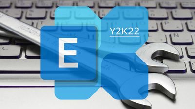 Microsoft Exchange Server med Y2K22-feil.