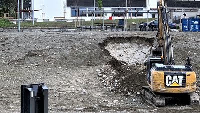 Vinstra, rivning, giftig, avfall, betong, en entreprenør, einar nielsen, frode rønning, rettssak, erstatning, konkurs, innlandet fylkeskommune, millioner