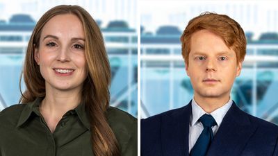 Advokatfullmektig Thale Marie Bø og senior manager Steinar Østmoe i Deloitte Advokatfirma