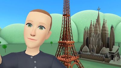 Mark Zuckerberg lanserte Horizon Worlds i Frankrike og Spania i august ved å dele dette bildet av sin egen 3D-avatar.