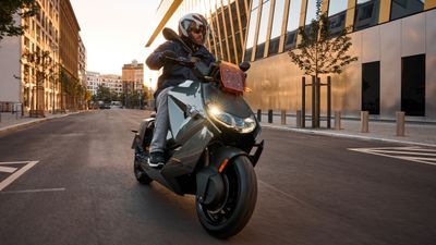 BMW CE 04 er en elektrisk motorsykkel for bybruk.