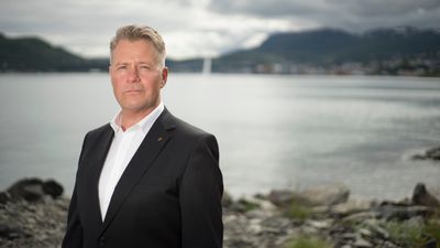 Leder for justiskomiten i Stortinget, Fremskrittspartiets Per-Willy Amundsen i fjæra.