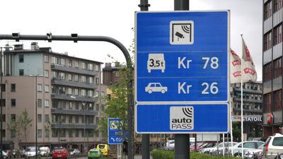 Blant fylkene betalte bilister i Oslo mest i bompenger i 2022. Foto: Vegard Wivestad Grøtt / NTB
