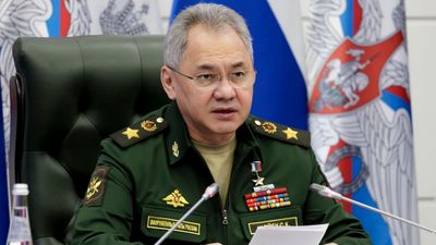 Russlands forsvarsminister Sergej Sjojgu. 