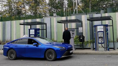 Hynion, hydrogen, hydrogenstasjon, Høvik, hydrogenfylling