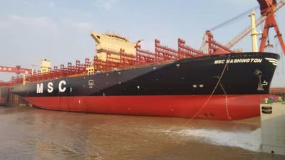 MSC Washington ble sjøsatt ved Yangzijiang Shipyard og levert MSC våren 2022. Det er rederiets første LNG-dreven containerskip med en kapasitet på 14.200 TEU. 