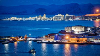 Equinors anlegg på Melkøya utenfor Hammerfest.