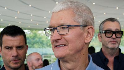 Apple-sjef Tim Cook under Worldwide Developers Conference 2023.