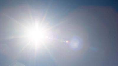 Sol og varme på Kadettangen i juni i år.