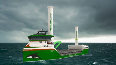 MS With Orca vil besørge framdrift i størst mulig grad med rotorseil for å redusere bruk av dyrt hydrogen. 