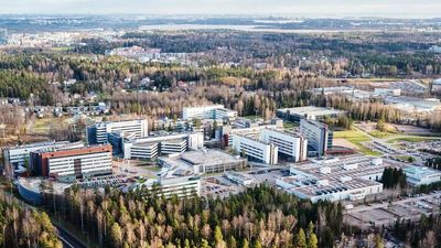 Nokias hovedkvarter i Espoo, Finland.