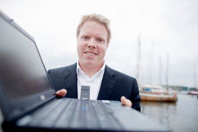 <p>Eivind Helgaker i Ice kan snart tilby raskere modem til kundene sine.</p>