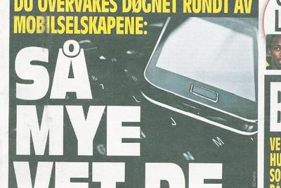 <p>Inside Telecoms funn omtales i dag bredt, og hele mobilbransjen f&aring;r testet beredskapen sin. Her er forsiden p&aring; dagens VG (faksimile).</p>
