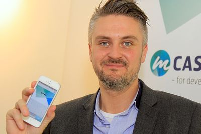 Mcash-gründer Daniel Döderlein er spent på de neste to kvartalene.