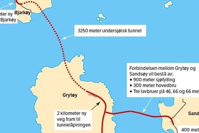 28. mai er frist for å gi anbud på hovedjobben på Bjarkøyforbindelsen. Bruene lyses ut nest år. (Ill.: Statens vegvesen)