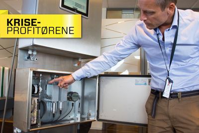  Haugesund-selskapet Mera skal levere sin teknologi for tilstandsovervåking av hydrauliske systemer til blant andre Statoils spareprogram. Gründer Erling Iversen forklarer at sensorene fungerer ved at de måler endringer i oljestrømmen. 