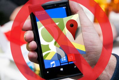 Google innrømmer å ha blokkert adgangen til Google Maps fra Windows Phone-telefoner, men omgjør nå beslutningen.
