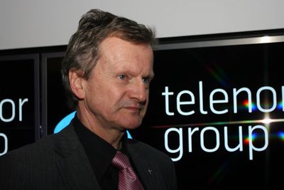 Jon Fredrik Baksaas og resten av ledelsen i Telenor må konstatere at det Indiske eventyret vil koste milliarder.