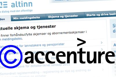 Altinn er prestisjeprosjektet som staten skal basere hele digitaliseringen på. Men dersom Accenture vil kan de selge deler av løsningen de har utviklet for den norske stat - uten at det tilfaller en krone i statskassen.