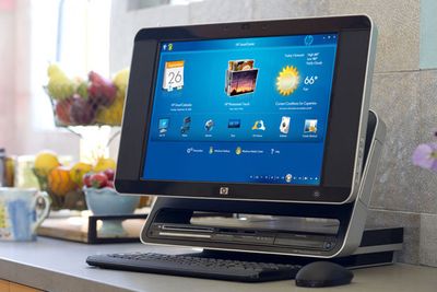 HP Touchsmart tilbyr hjemme-pc-er et langt enklere brukergrensesnitt enn vanlig Vista. Men noen i HP tenker seg at man burde kunne greie seg helt uten Microsofts produkt.