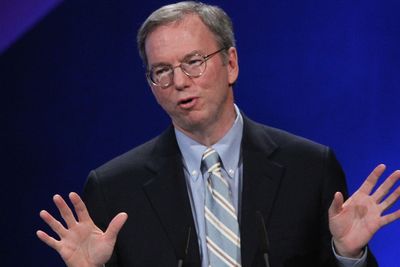 Ikke gjort noe galt? Googles styreleder Eric Schmidt mener selskapet ikke har brutt EUs konkurranseregler.