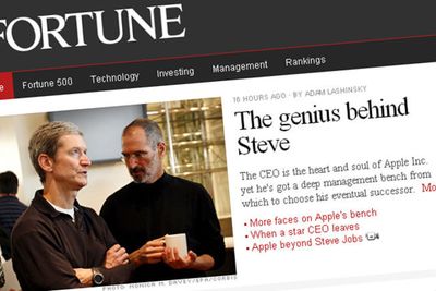 Apples nestsjef, Tim Cook, tok over ledelsen av selskapet da Steve Jobs var syk i 2004. Nå spekuleres det i om han tar over etter Apple-gründeren.