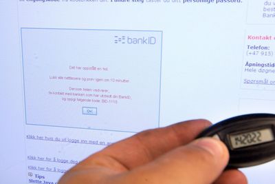 De aller fleste bruker BankID-brikken for å logge seg på nettbanken. Det mobile og java-frie alternativ blir bare benyttet av 3,7 prosent. 