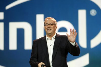 Intels toppsjef, Paul Otellini, kunne torsdag presentere de beste resultatene i selskapets historie. Bildet er fra CES-messen der selskapet presentere en rekke nye produkter som skal ta Intel fra pc-en over til nettbrett og ultratynne bærbare. 