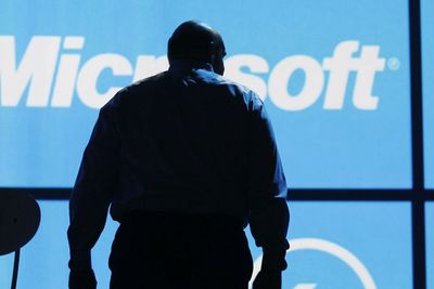 Steve Ballmer og Microsoft skal ha jobbet med TV-planer, men prisen ble for høy. Bildet er fra Ballmers opptreden på CES-messen i Las Vegas denne uken. 