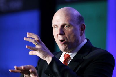 Texas velger Office 365. Bildet viser Microsofts toppsjef Steve Ballmer under et foredrag i delstaten tilbake i 2010.