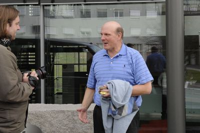 Det er fem år siden Microsoft-sjef Steve Ballmer var på offisielt besøk i Norge, men digi.no fikk et intervju med ham da han var på et hemmelig besøk hos nyervervede Fast i april i år.