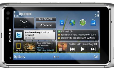 N8 blir den siste toppmodellen fra Nokia med operativsystemet Symbian.