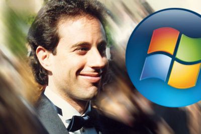 Jerry Seinfeld skal markedsføre Windows Vista. FOTO: Alan Light, Creative Commons 2.0