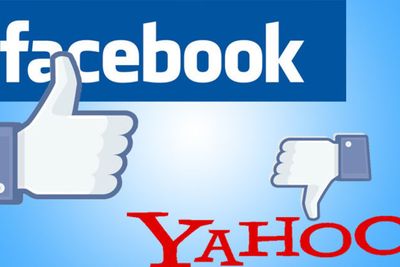 Innen bannerannonser i USA er utviklingen klar: Facebook øker, Yahoo står stille.