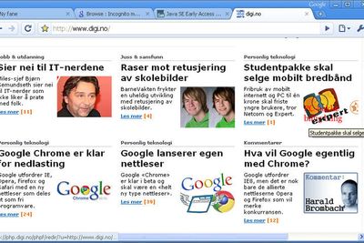 Proprietære konkurrenter som Opera, Safari og Internet Explorer kan bruke kildekoden til Google Chrome, men i praksis er det ikke mye å hente.