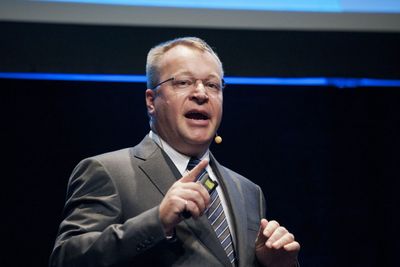 Stephen Elop, toppsjef i Nokia, leverte resultater for tredje kvartal torsdag. Aksjekursen steg kraftig, selv om det var kjedelige tall som ble presentert.