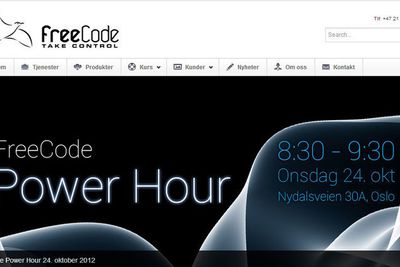 Det norske friprog-selskapet Freecode gikk onsdag konkurs. 